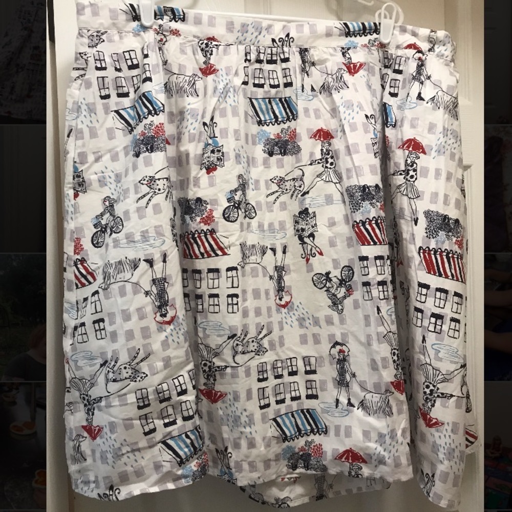 Patterned skirt